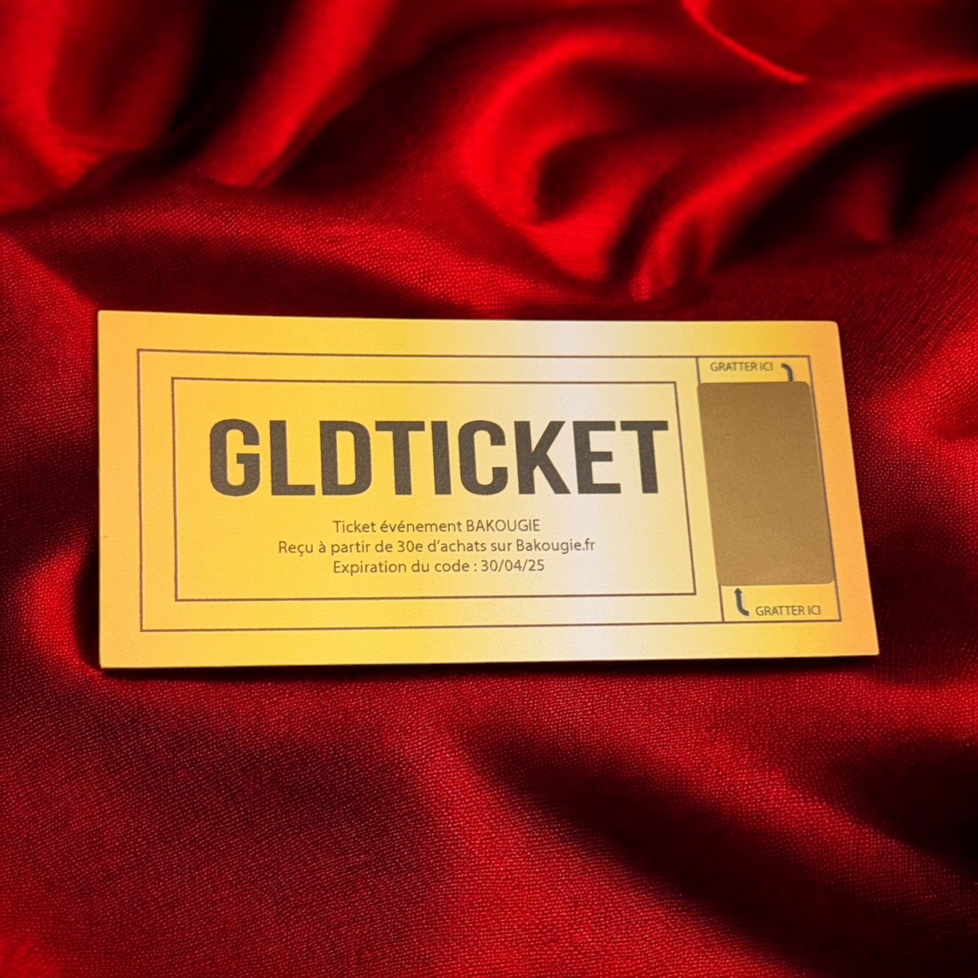 🎟✨ Un Ticket Doré dans Votre Commande ? Découvrez la Surprise !