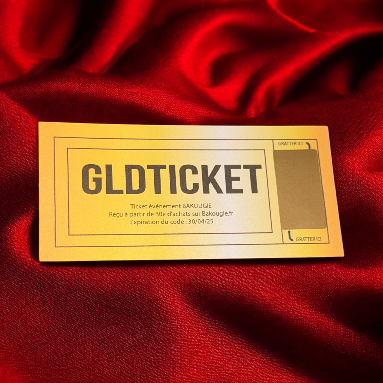 🎟✨ Un Ticket Doré dans Votre Commande ? Découvrez la Surprise !