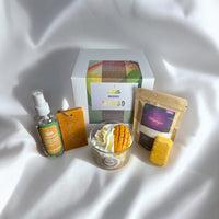 coffret de produits parfumés mangue