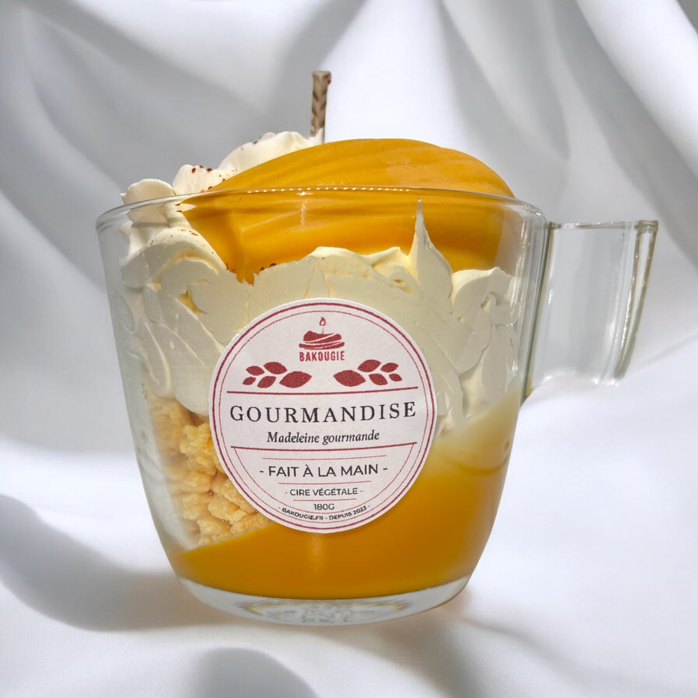 Bougie madeleine gourmande | Gourmandise