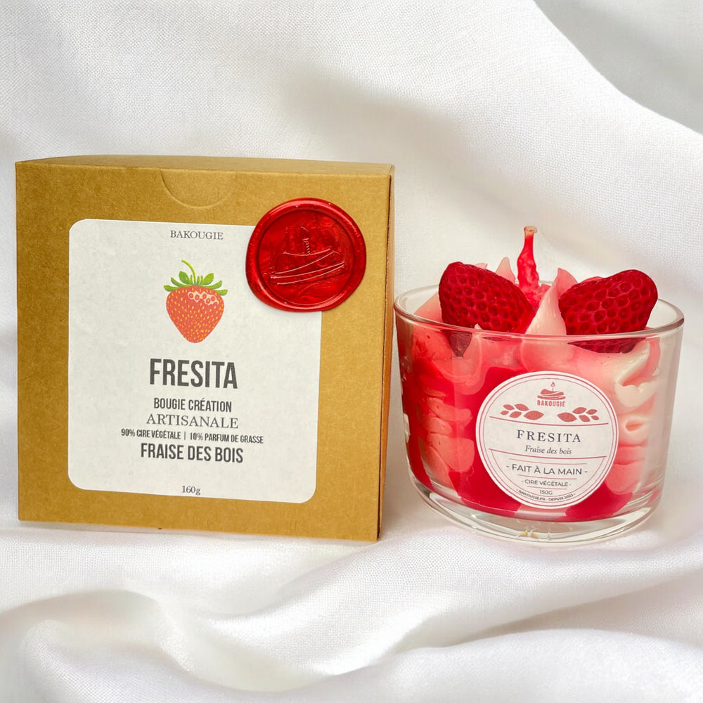 Bougie fraise des bois | Fresita